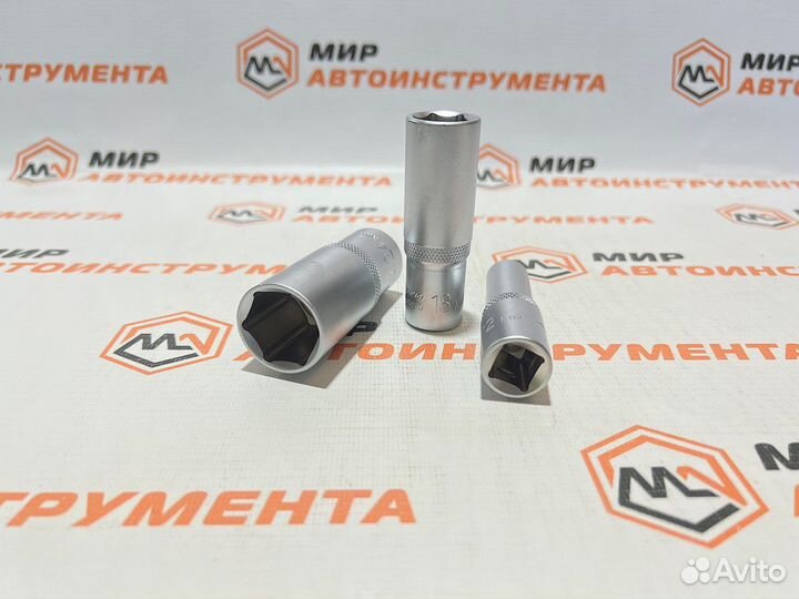 Набор удлиненных головок 1/2 6 гр