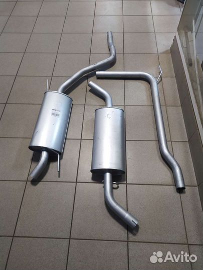 Цена за все transporter t4 глушитель новый