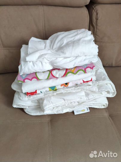 Постельное белье Икеа + одеяло Икеа