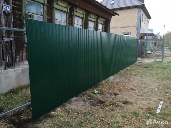Установка заборов