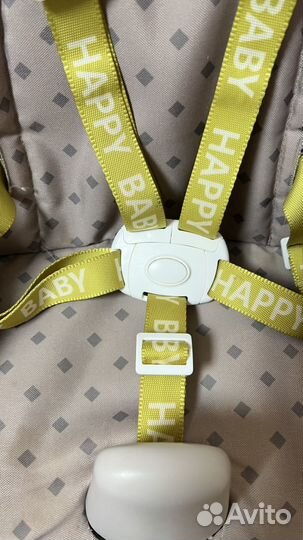 Детский стульчик для кормления happy baby