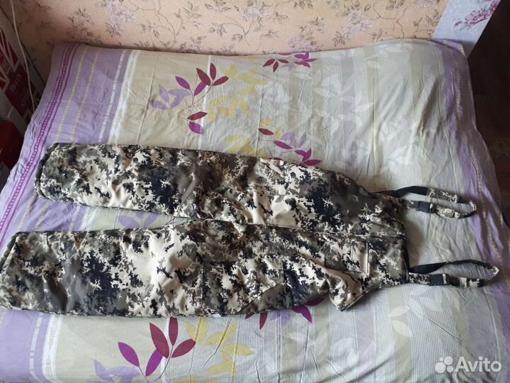 Костюм зимний куртка/полукомбинезон камуфляж р.64