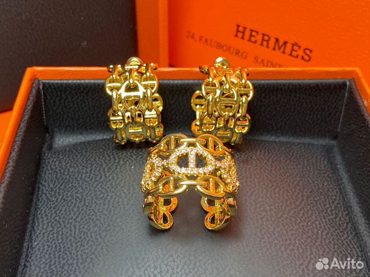 Hermes серьги