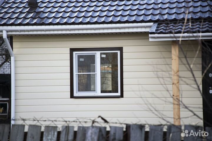 Экобрус 0,345 0,5 Satin RAL 1015 светлая слоновая кость