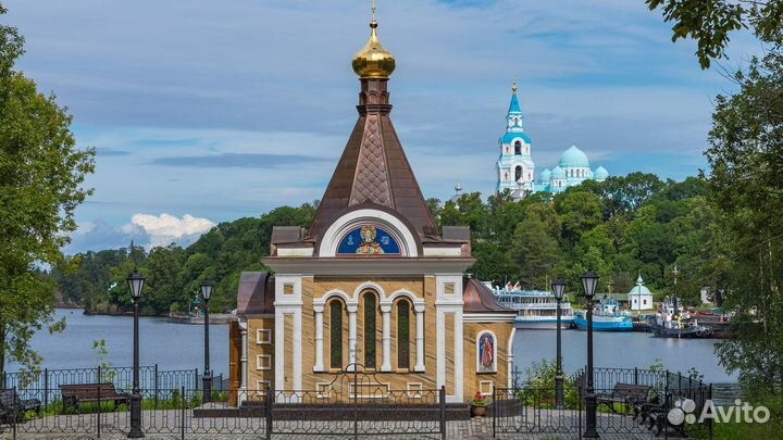 Поездка на катере на остров Валаам и обратно