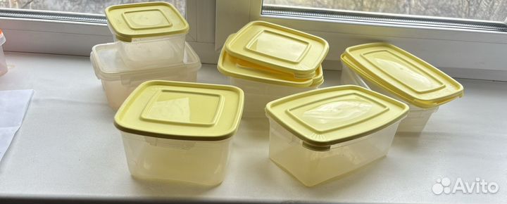 Контейнеры пакетом 13 шт б/у