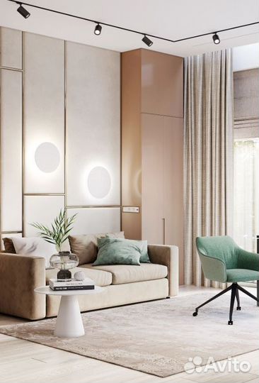 Мягкие стеновые панели в прихожую