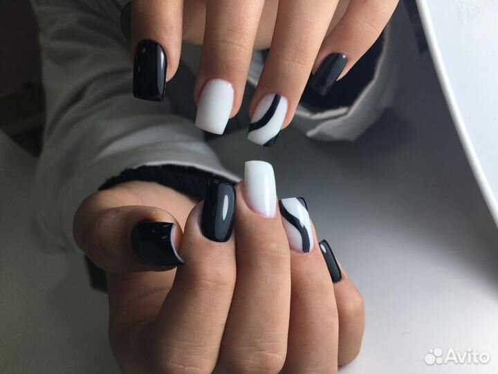 Наращивание ногтей, маникюр женский