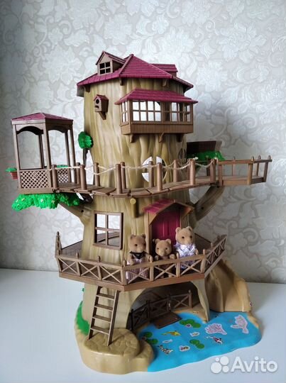 Sylvanian families большой дом - дерево Раритет