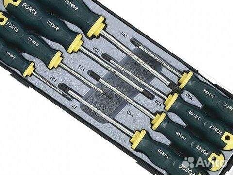 Набор отвёрток torx (8предм.) т8,т10,т15,т20,т25,т