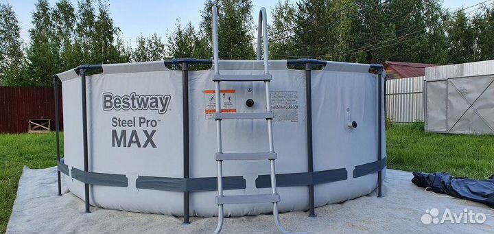 Бассейн каркасный Bestway, 366х122 см, Steel Pro M