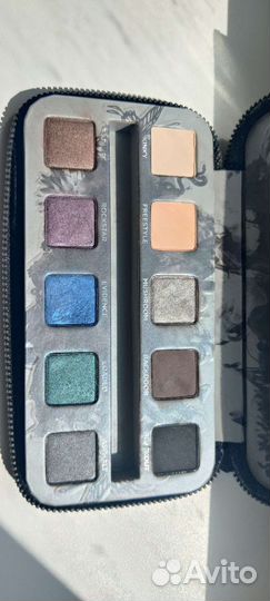 Палетка теней Urban decay Smoked