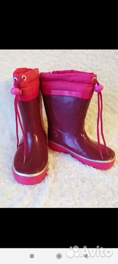 Резиновые сапоги для девочки