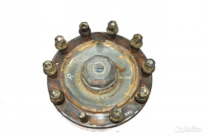 Ступица, барабанные тормоза, передний мост, правая