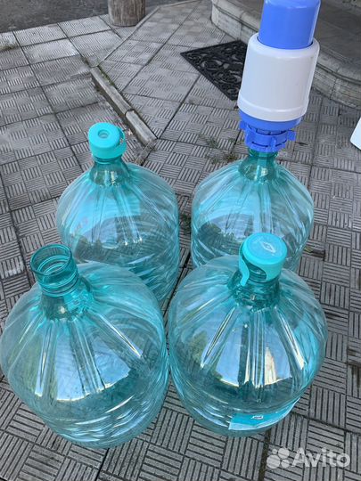 Бутыли из под воды 19 литров