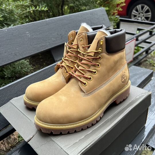 Ботинки Зимние Timberland Оригинал с Мехом