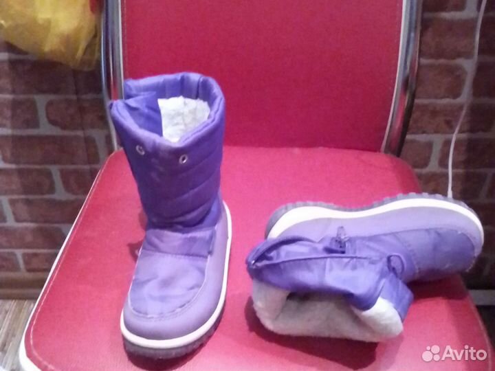 Сапоги зимние детские