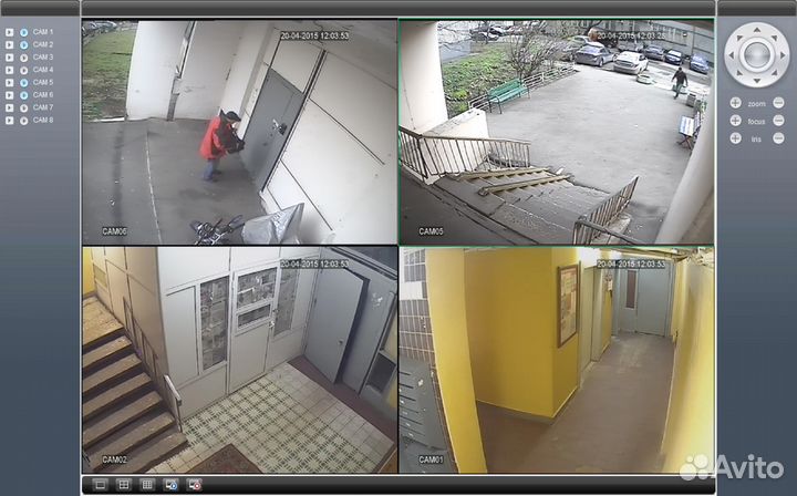 Видеонаблюдение для дома/офиса под ключ