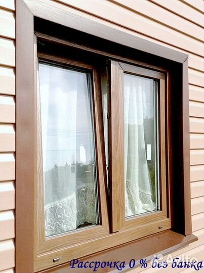 Окна пвх под дерево