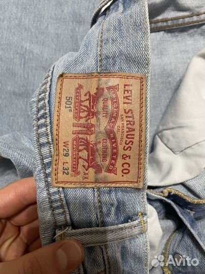 Джинсы Levi’s 501 оригинал