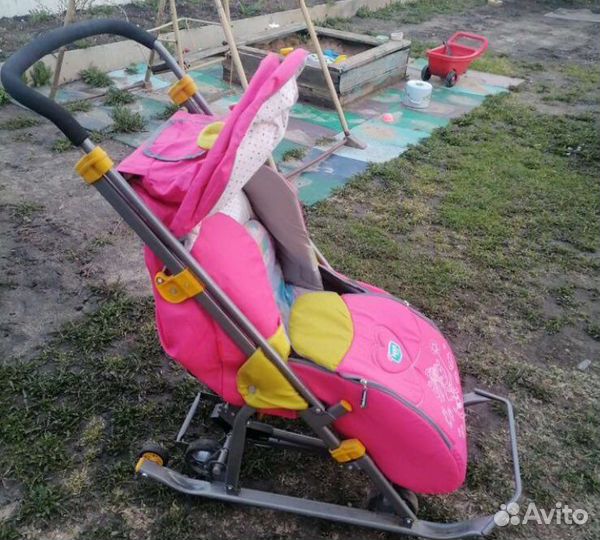Коляска санки ника
