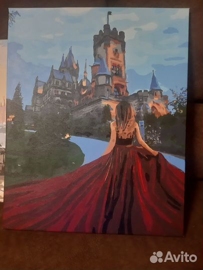 Готовые картины по номерам