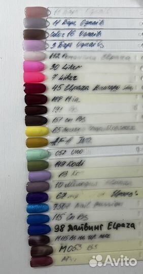 Набор гель лаков бу