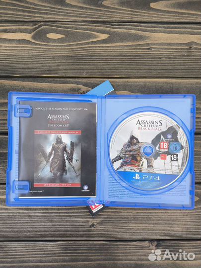 Assassins Creed Black Flag jackdaw edition ps4 бу