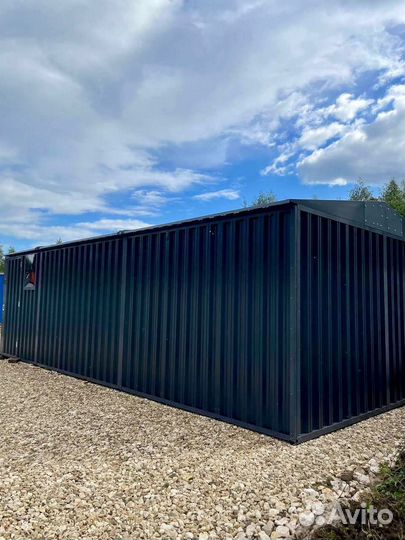 Сарай металлический