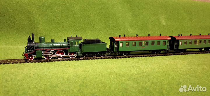 Железная дорога. Паровоз Нв 1 87 но