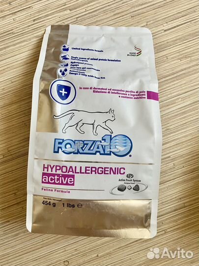 Сухой корм д/кошек Forza 10 Cat Hypoallergenic