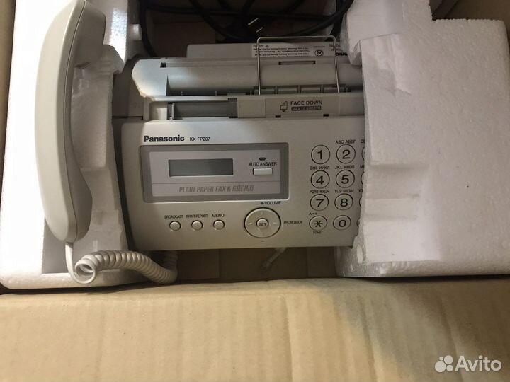 Факс новый Panasonic FP-207