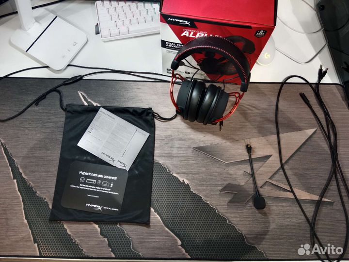 Игровые наушники hyperx cloud alpha