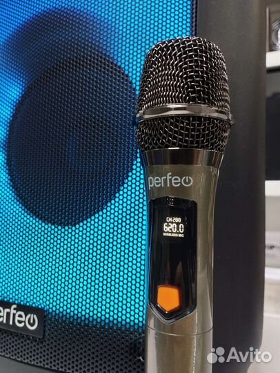 Большая Портативная Колонка Power BOX 80 караоке