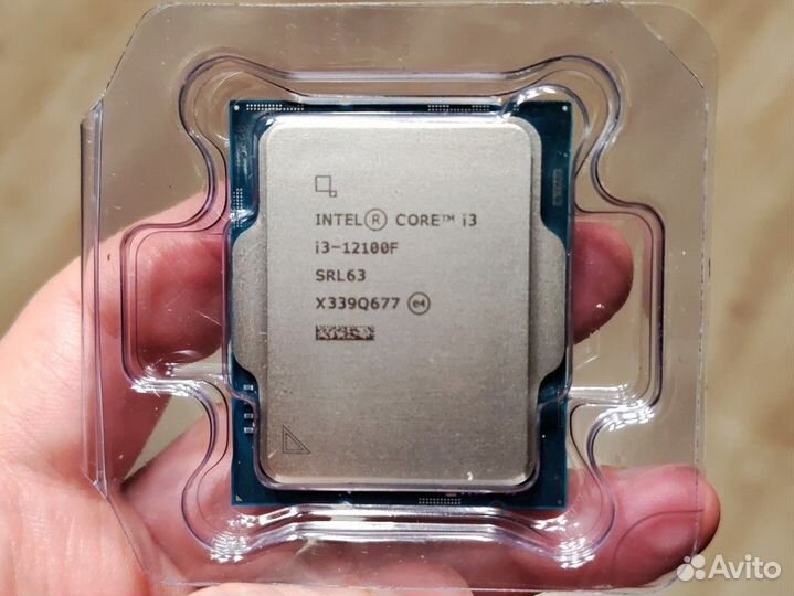 Intel core i3 12100f (новый)