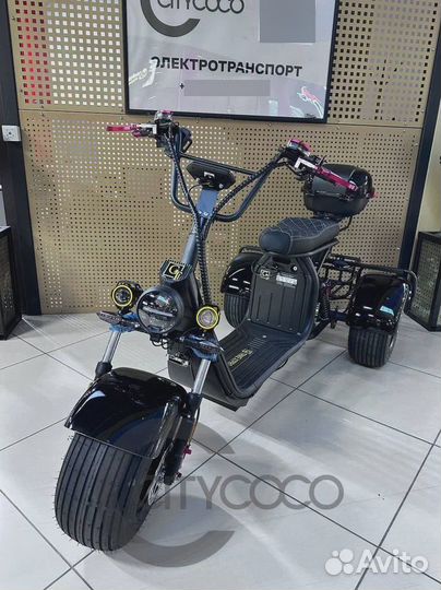 Электроскутер CityCoCo Trike GT X7 PRO 2024