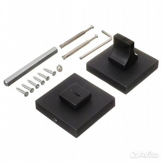 Завертка сантехническая lorena bkbl49 черная