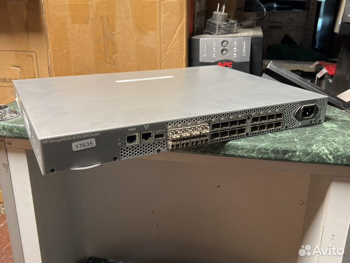 HP storageWorks 8/24 san switch