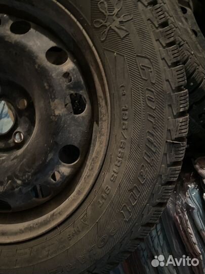 Колеса R15 зимние в сборе