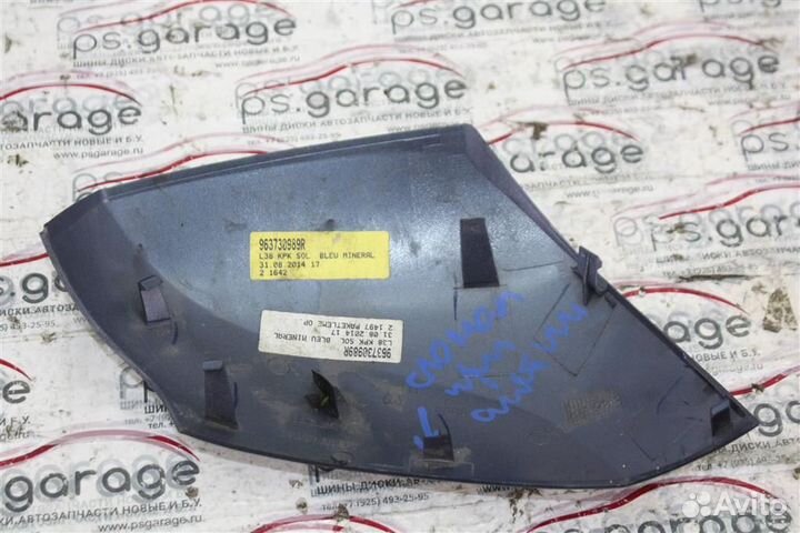 Накладка зеркала левого Renault Fluence