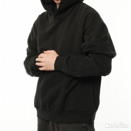 Acne studios худи оверсайз черное