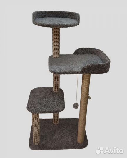 Огромная лежаночка для кошек, когтеточка