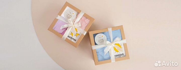 Подарочный набор для новорожденного мальчика 0-3 м