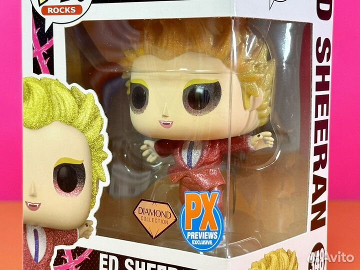 Funko Pop Rocks 348 Ed Sheeran (Diamond, PX Exc)