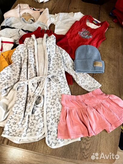 Вещи пакетом для девочки 110 - 122