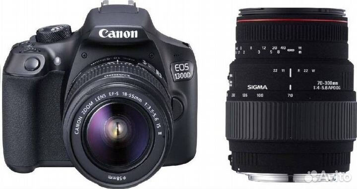 Фотоаппарат Canon eos 1300d kit 18-55mm