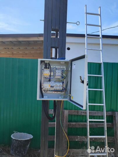 Монтаж сип, Подключение. Услуги электрика