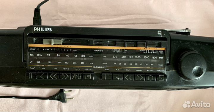 Магнитофон кассетный Philips AW 7092/00 Малайзия