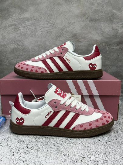 Кроссовки женские Adidas Samba Rose Valentine Day