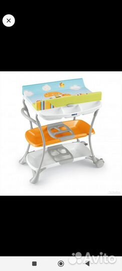 Пеленальный столик с ванночкой Италия, Люлька